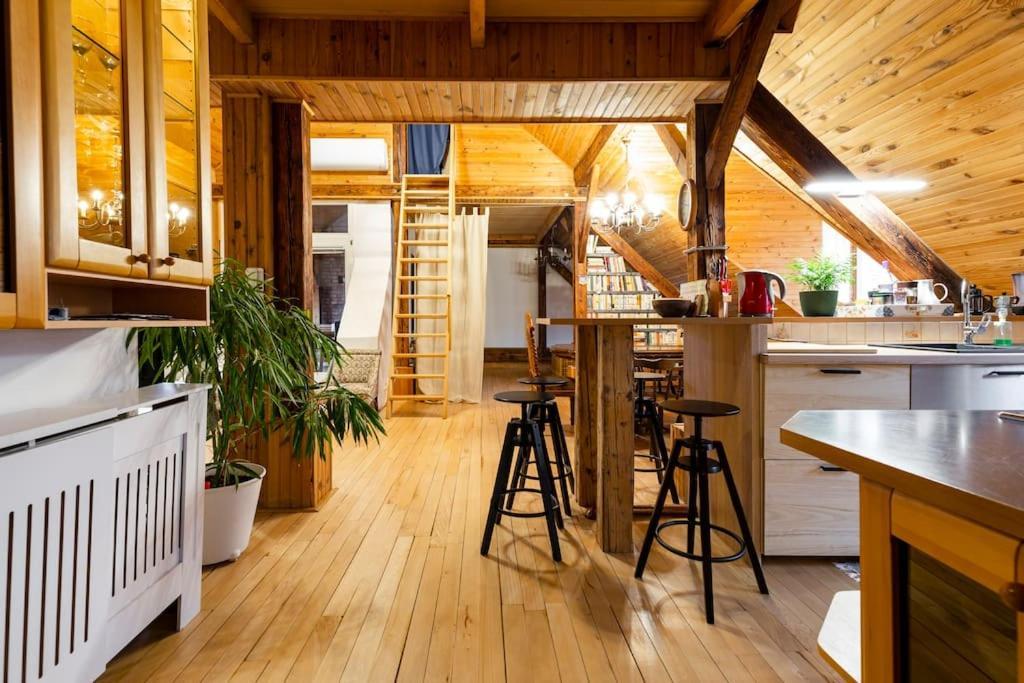Rooftop 180M2 Loft With Private Sauna, Bratislava Exteriér fotografie