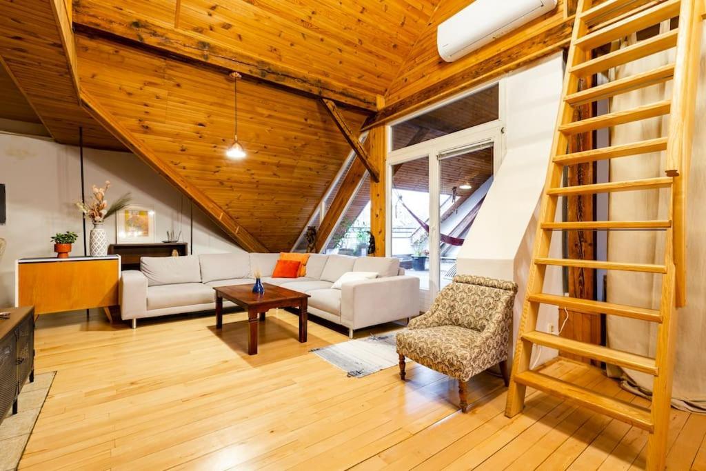 Rooftop 180M2 Loft With Private Sauna, Bratislava Exteriér fotografie