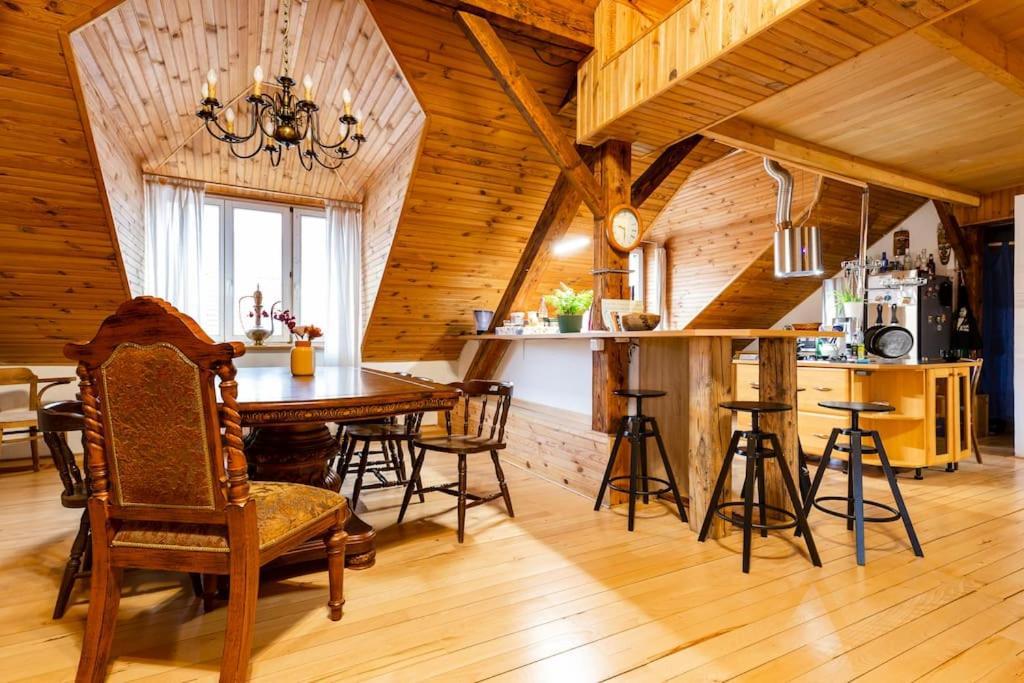 Rooftop 180M2 Loft With Private Sauna, Bratislava Exteriér fotografie