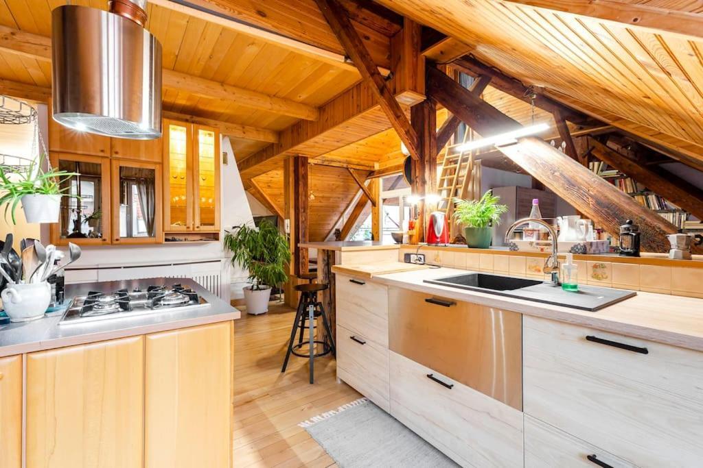 Rooftop 180M2 Loft With Private Sauna, Bratislava Exteriér fotografie